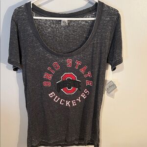 J. America Charcoal Ohio State Buckeyes Tee
